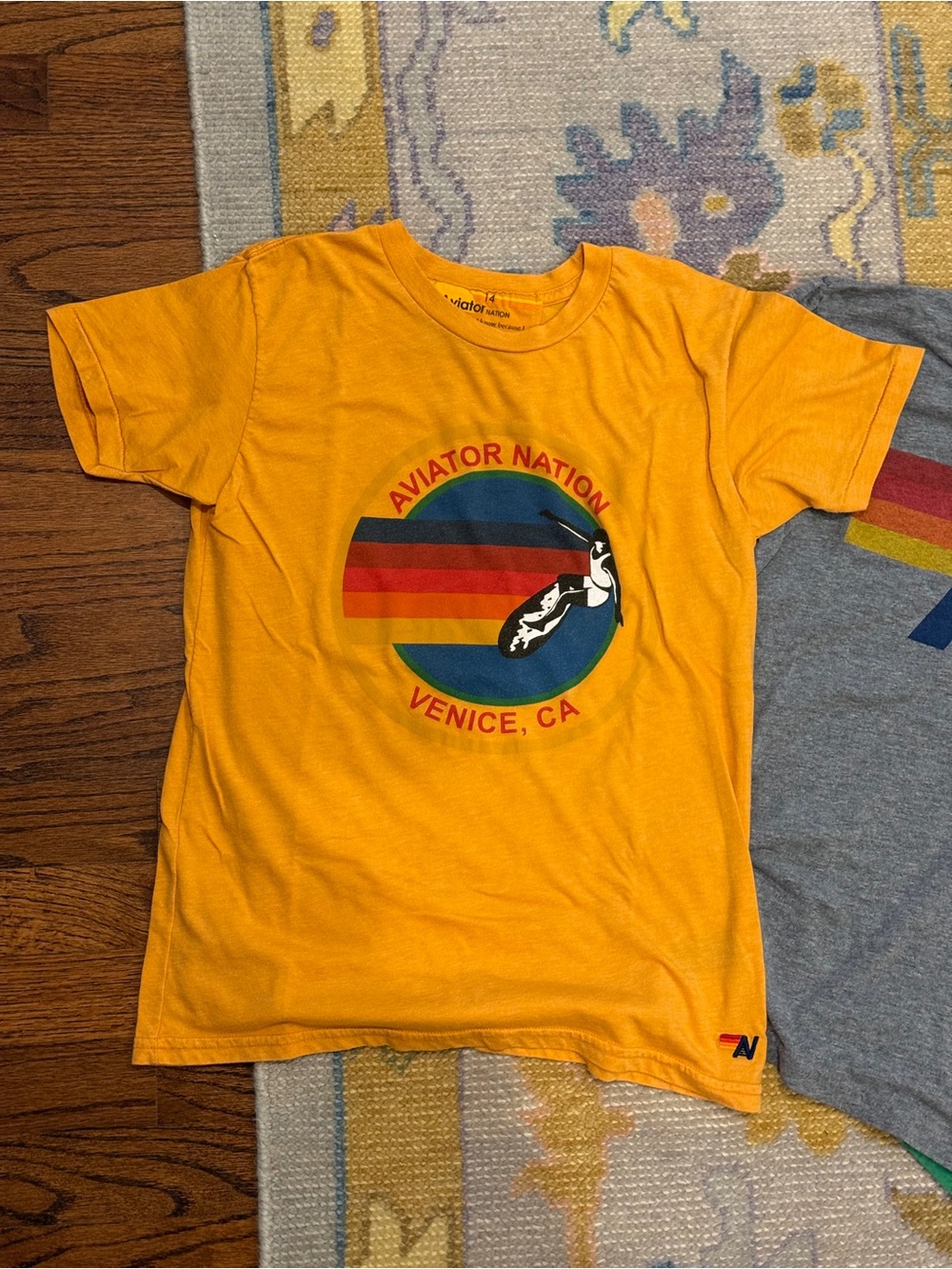 3 Aviator Nation Kids Tees - size 14 - Picture 2 of 7